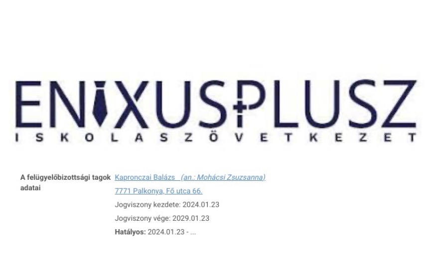 📌Kapronczai Balázs elfelejtkezett a 2019 óta fennálló felügyelőbizottsági tisztségéről?